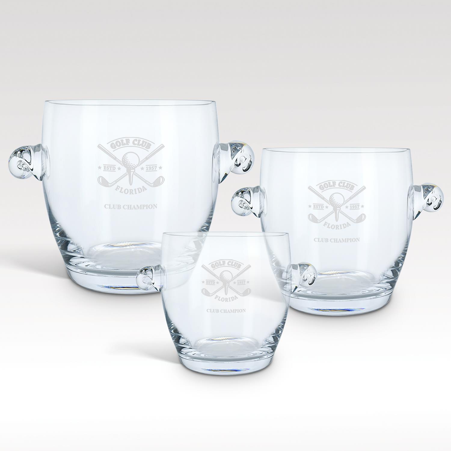 Picture of 8" Crystal Coronet Ice Bucket