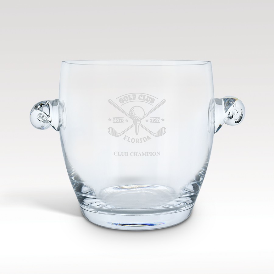 Picture of 8" Crystal Coronet Ice Bucket