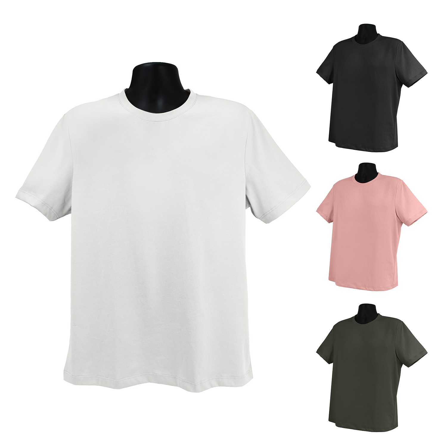 Picture of High Quality Cotton/Polyester Blend T-Shirt