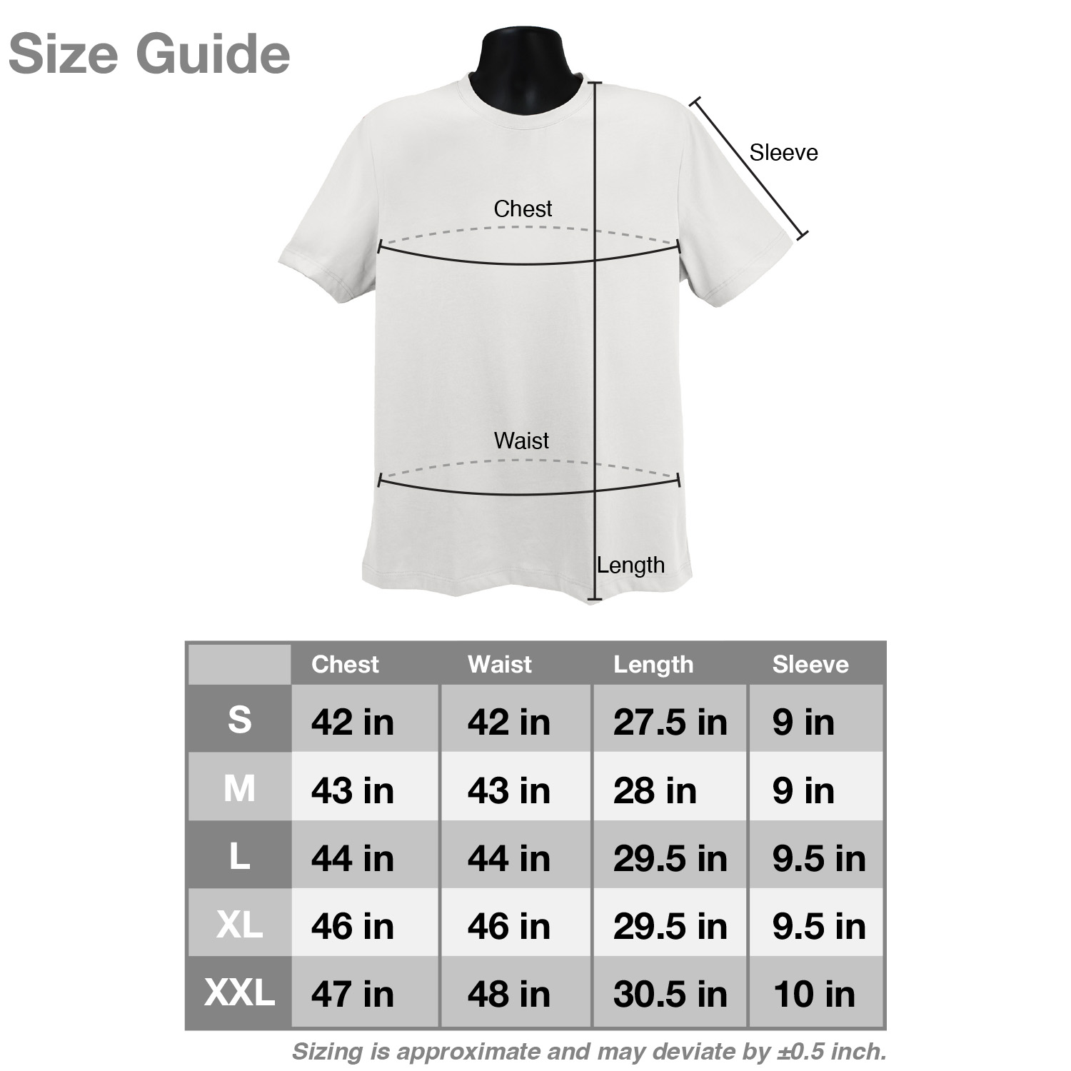 Picture of High Quality Cotton/Polyester Blend T-Shirt