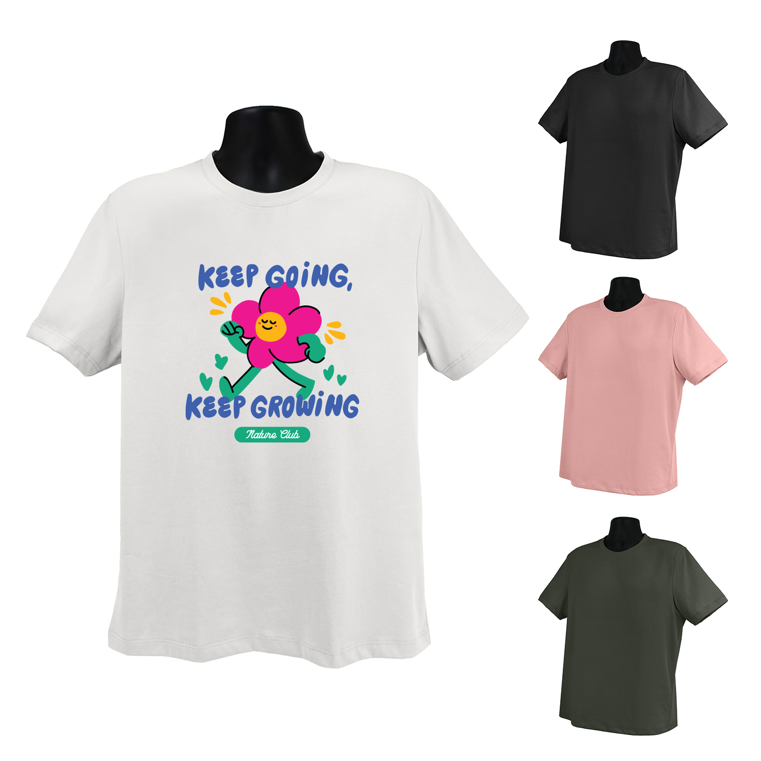 Picture of High Quality Cotton/Polyester Blend T-Shirt