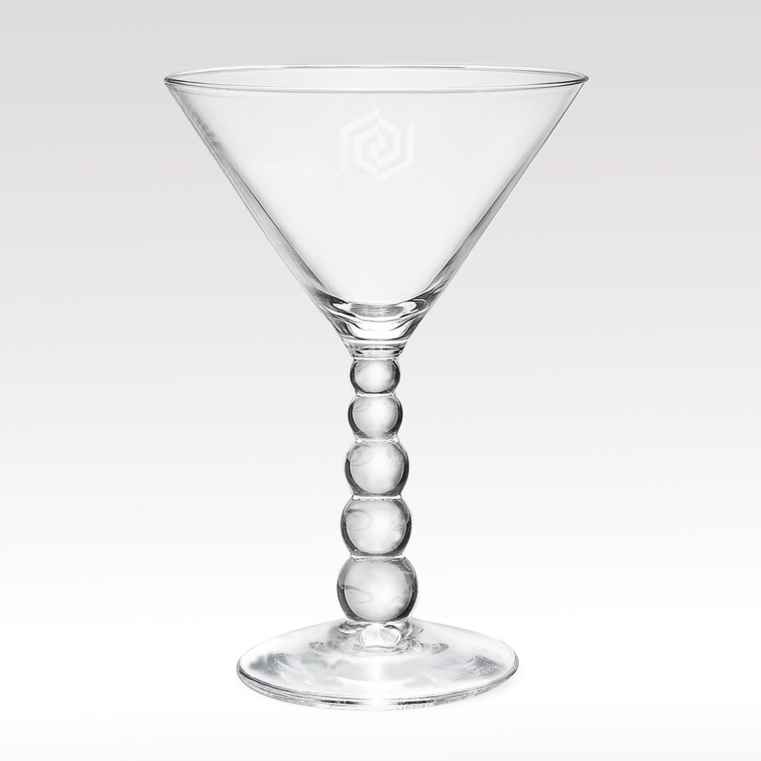 Picture of Custom Etched Martini Glass