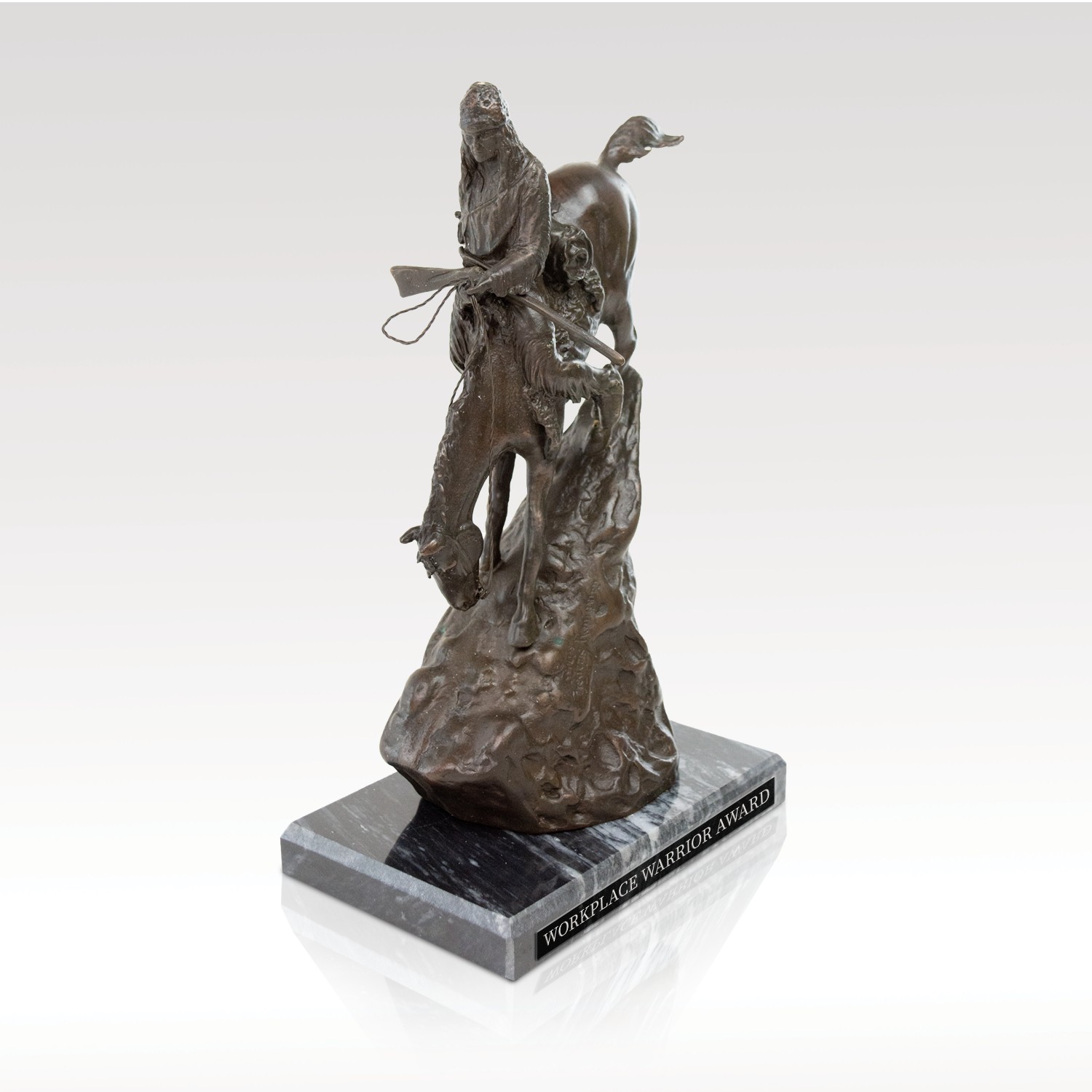Picture of Mountain Man Sculpture Award 10"