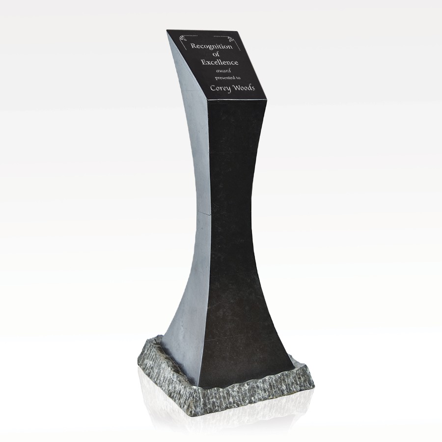 Picture of Elegant Marble Award Stiletto 13"