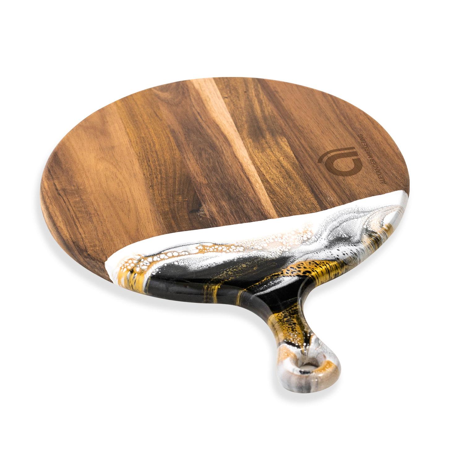 Picture of Round Paddle Acacia Cheese Board