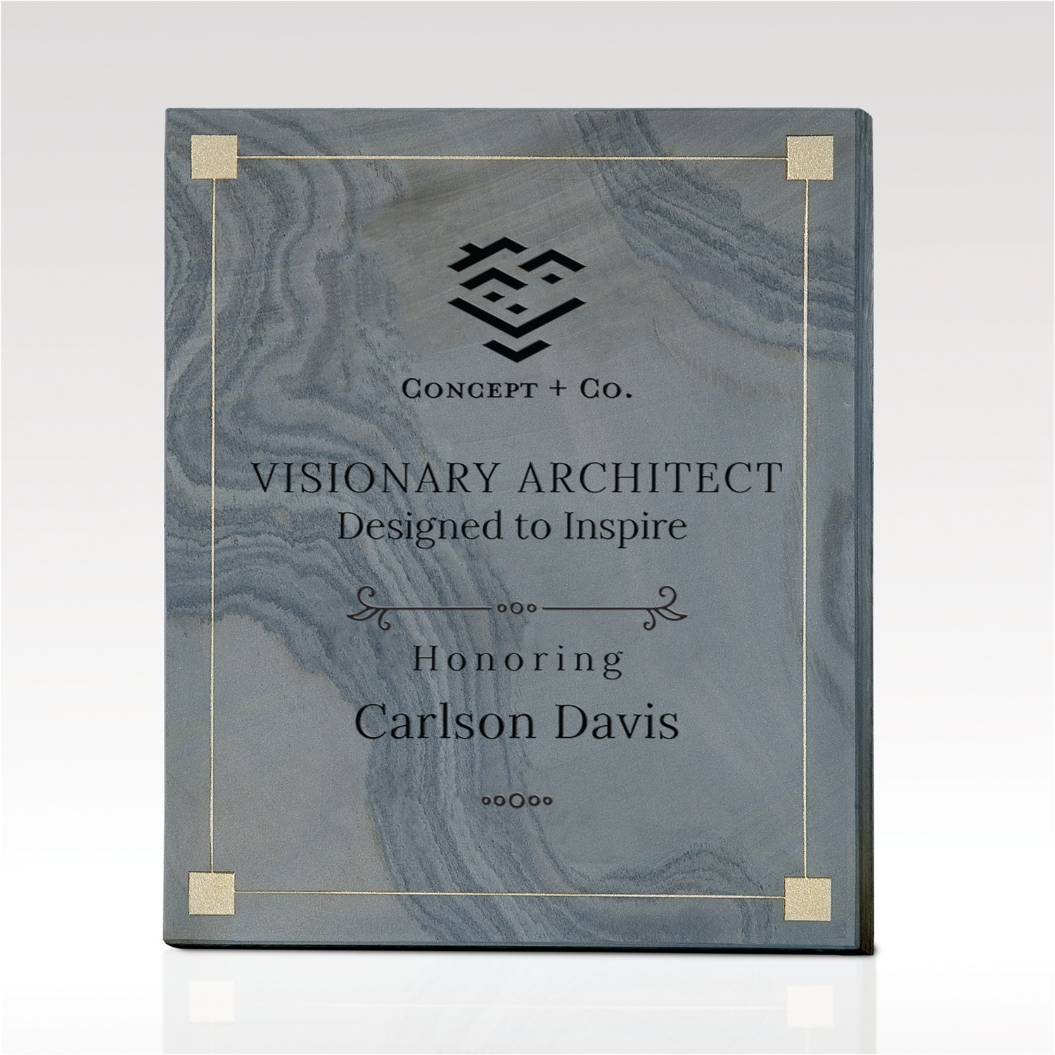 Picture of Multi-Color Slate Plaque 8x10