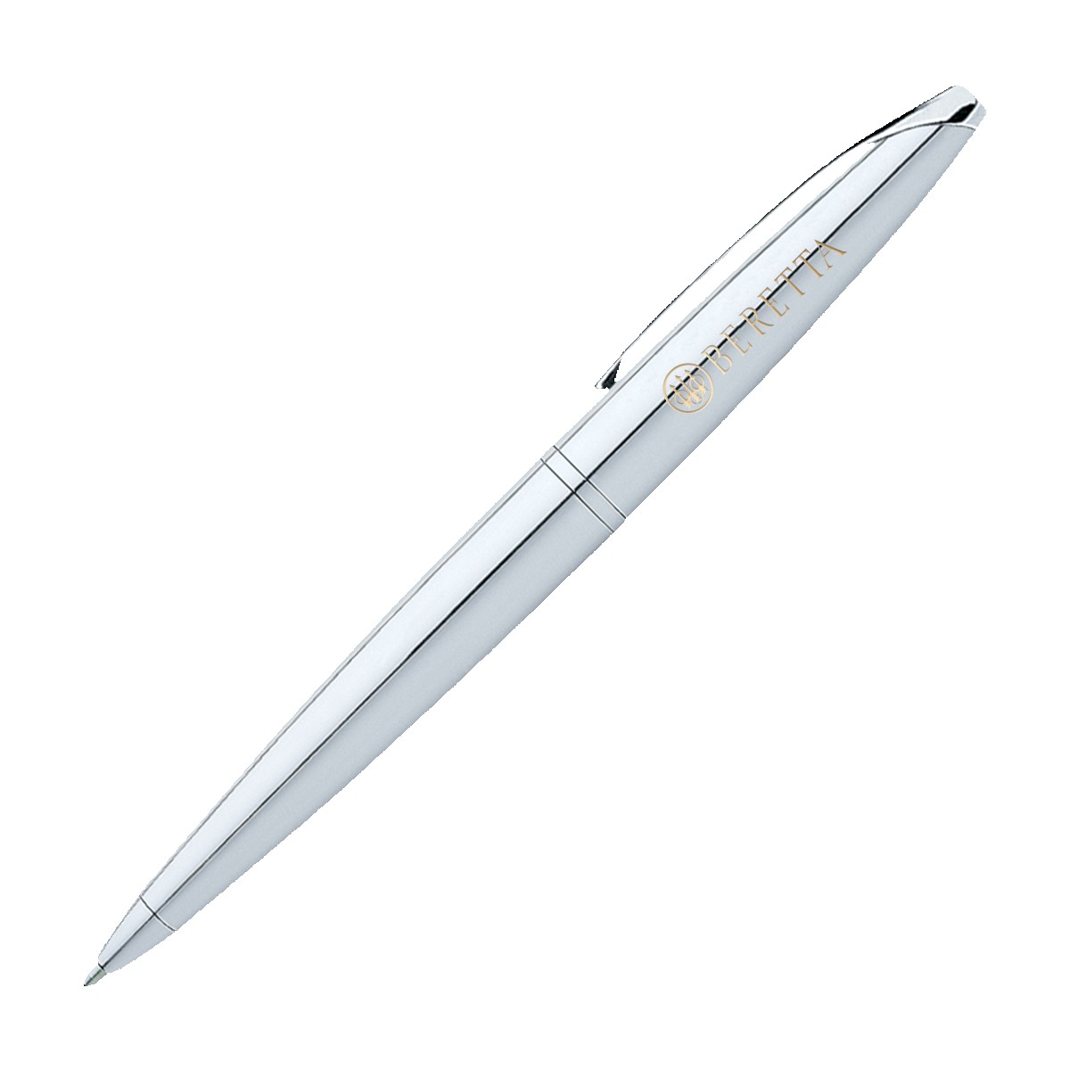 Picture of Cross® ATX Pure Chrome Ballpoint Pen, Laser Engraved