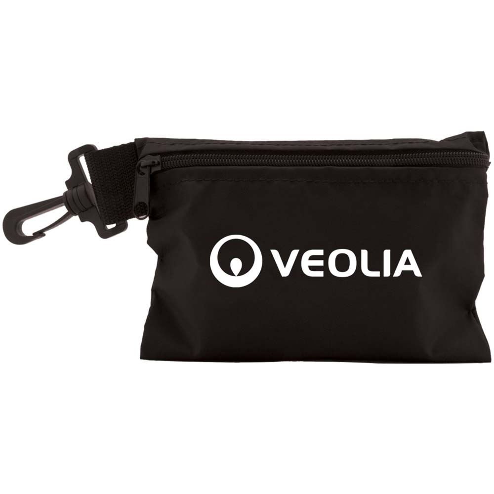 Picture of Zippered Valuables Clip on Pouch
