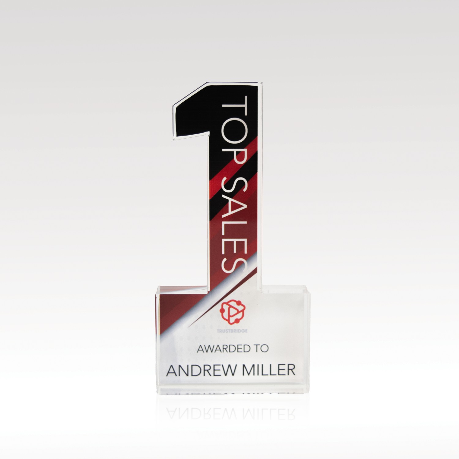 Picture of 3/4" Acrylic Numerals Style 1 – Plus Series
