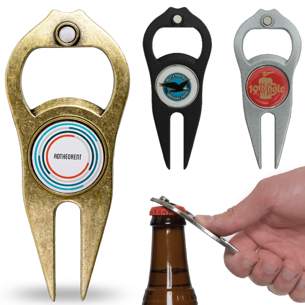 Picture of Hat Trick 6-in-1 Golf Divot Tool Ball Marker