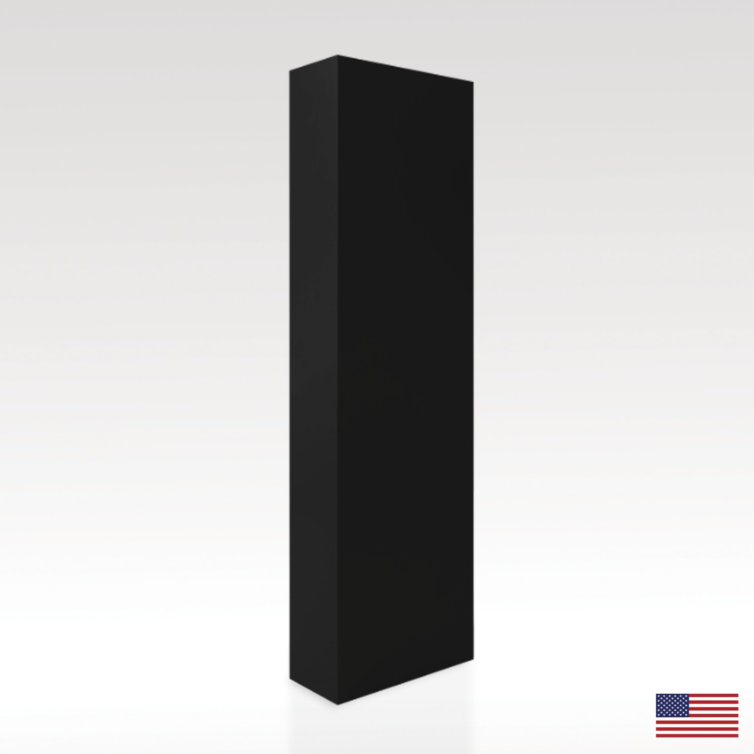 Picture of Rectangular Ebony Award 11"