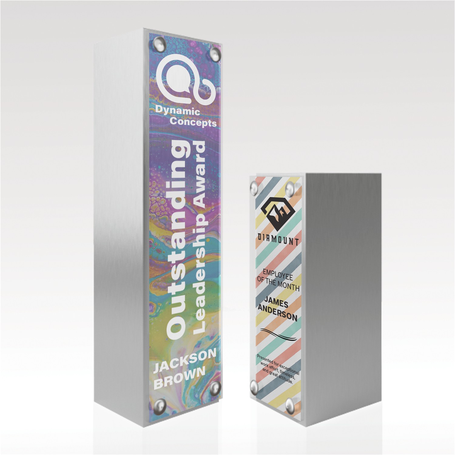 Picture of Square Aluminum 7" Letter