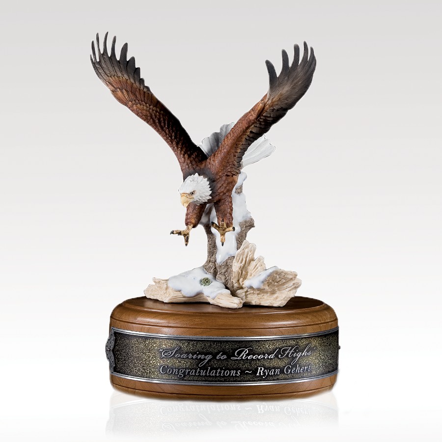 Picture of Swooping Eagle Award - Walnut Base