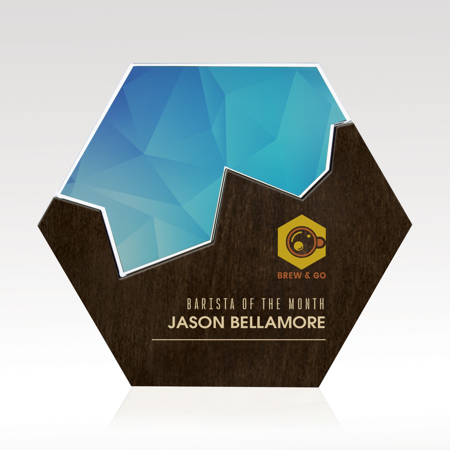 Picture of Large Hexagon Edge Puzzle Award