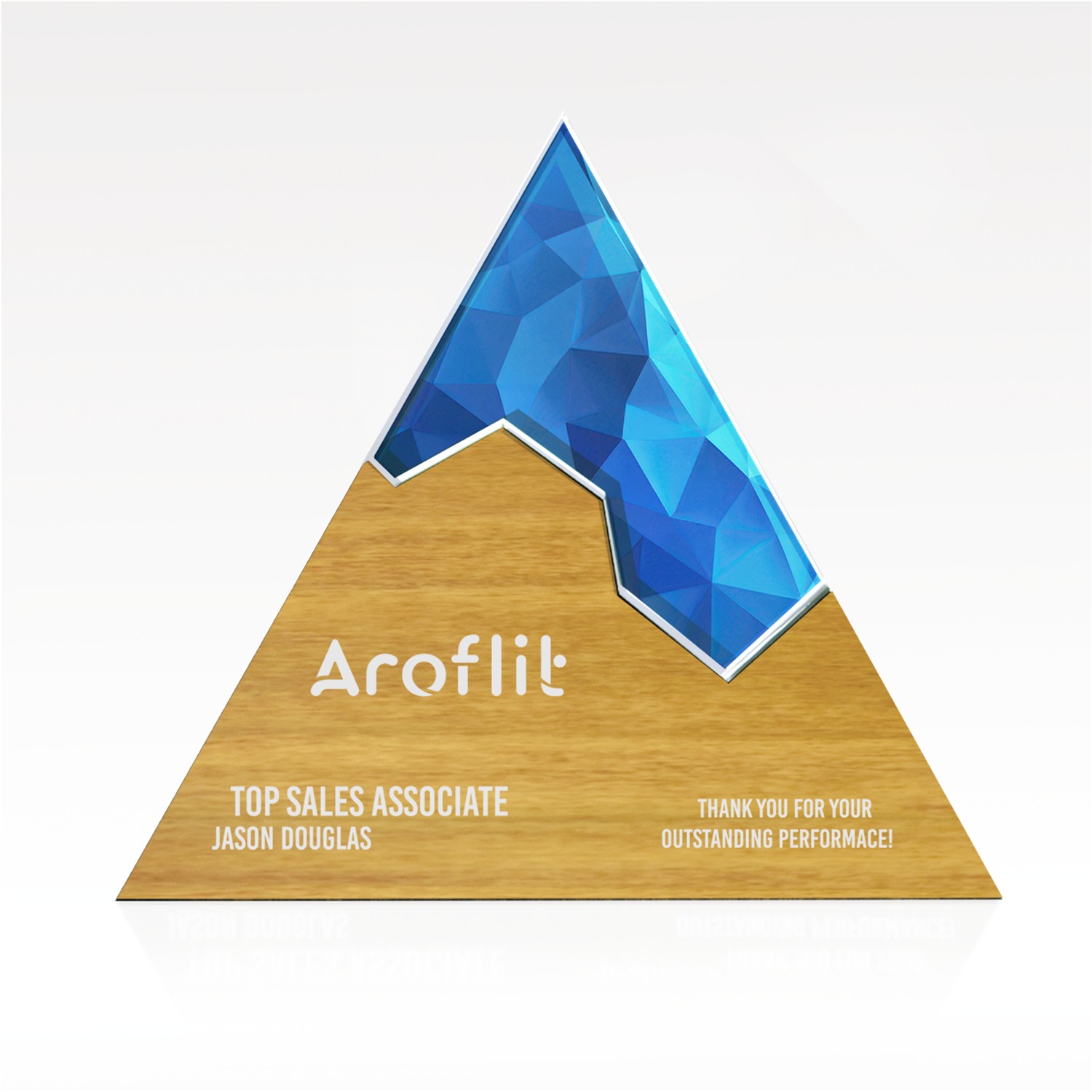 Picture of Triangle Edge Puzzle Award - Medium