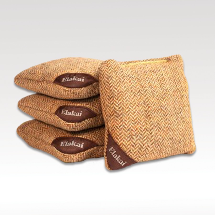 Picture of Herringbone Travel-Size Cornhole Bags