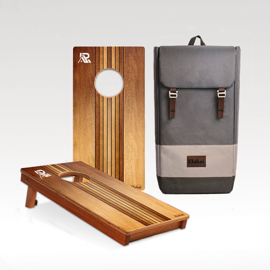 Picture of Travel Cornhole - 12"x24" Mahogany