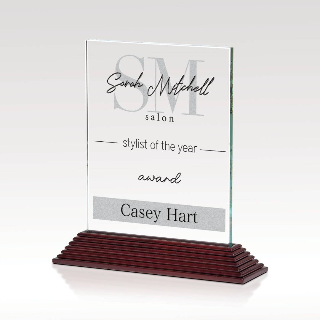Picture of Jade Award w/ Cherry - City Hall I