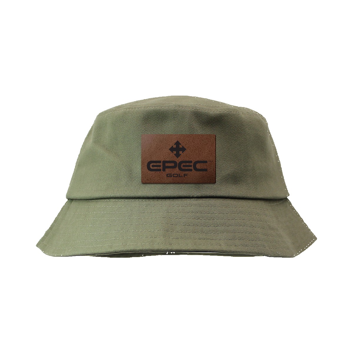 Picture of Seeker Bucket Hat, Leather Patch - Laser Engraving