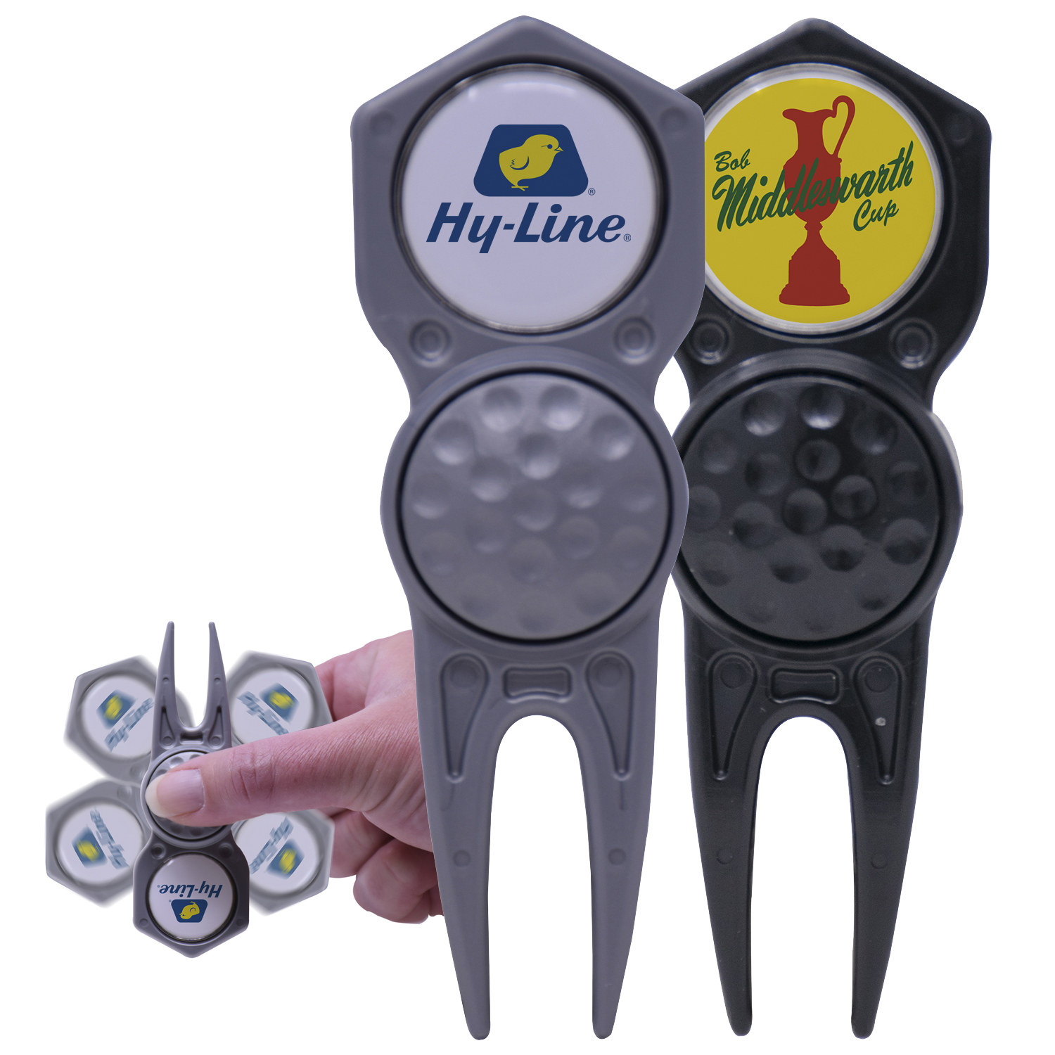 Picture of Fidget Spinner Golf Divot Tool and Ball Marker