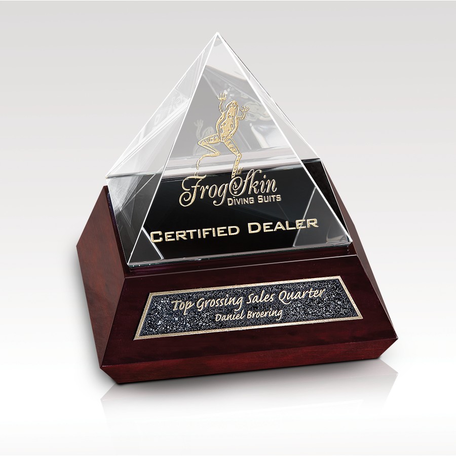 Picture of Crystal Award - Optic Mariposa