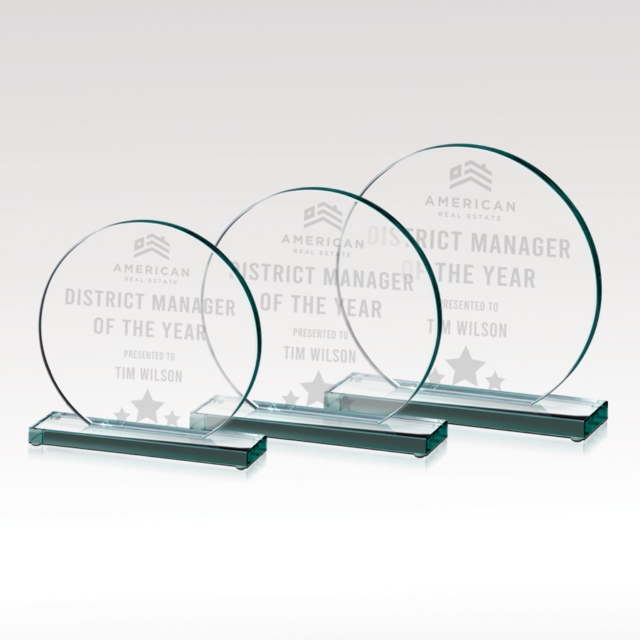 Picture of Around Jade Glass Award - Medium