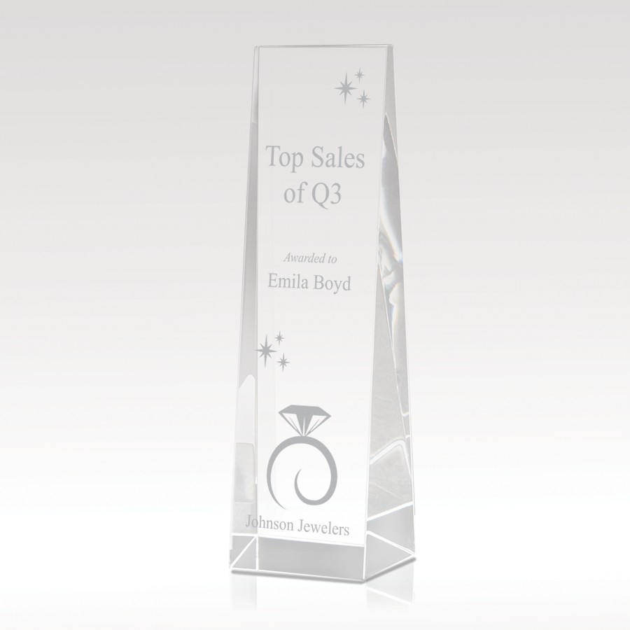 Picture of Crystal Tower Award - 9"