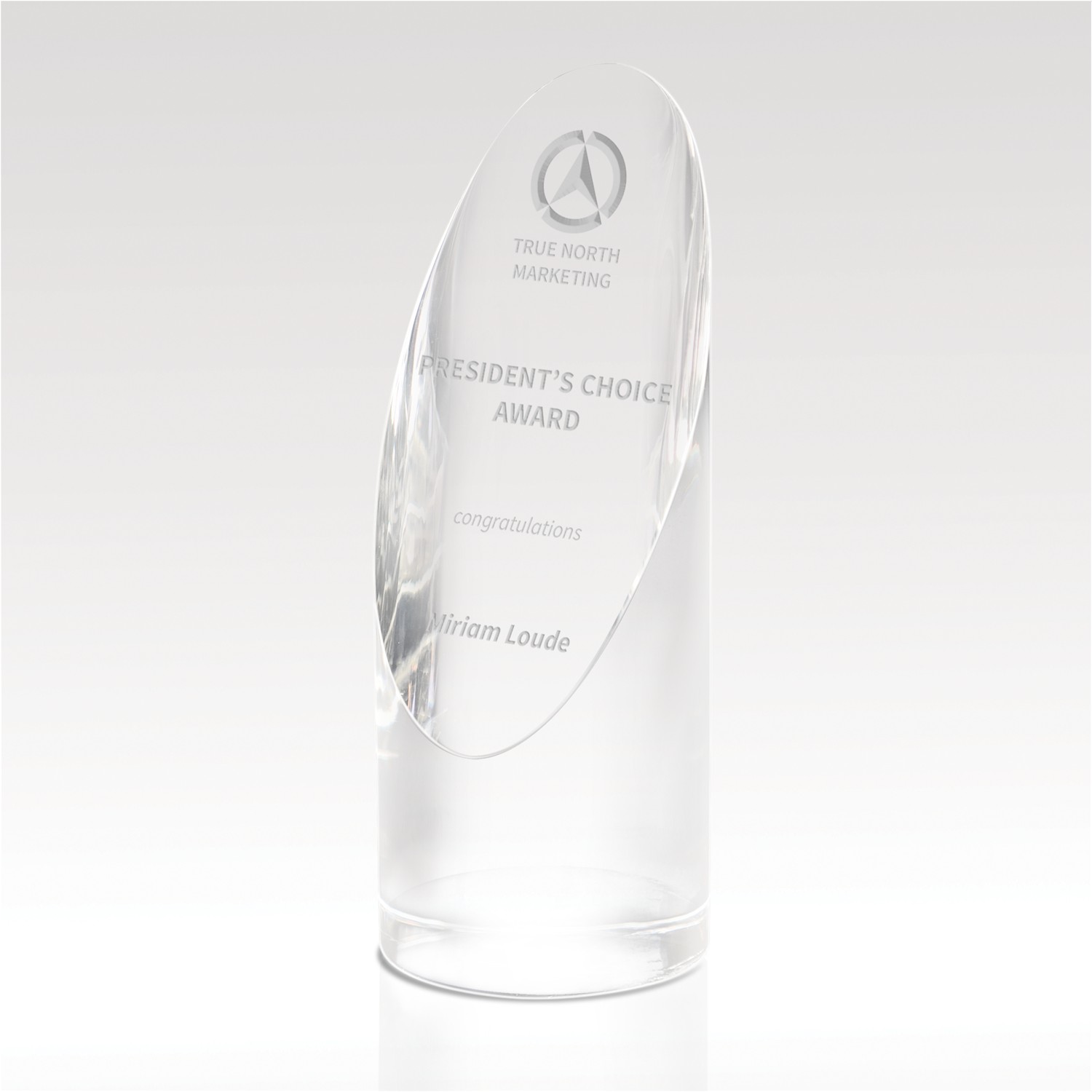 Picture of Dome Prism Crystal Award 7.5"