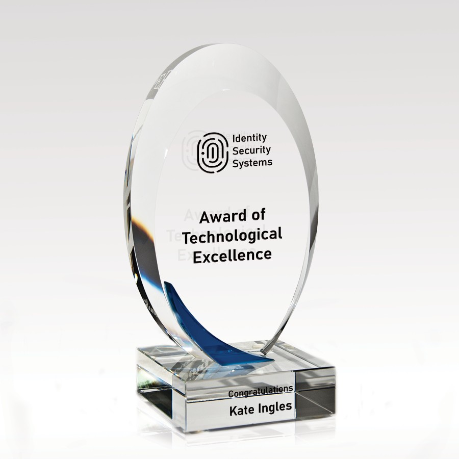 Picture of Stellar Distinction Crystal Award 9"