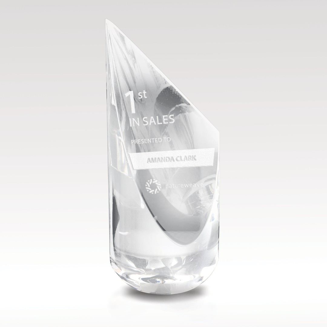 Picture of Crystal Pillar Award 6" Quasar