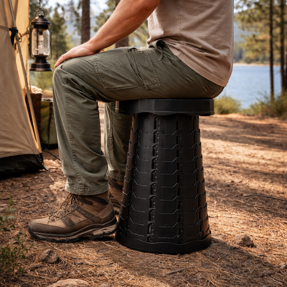 Picture of Portable Collapsible Stool