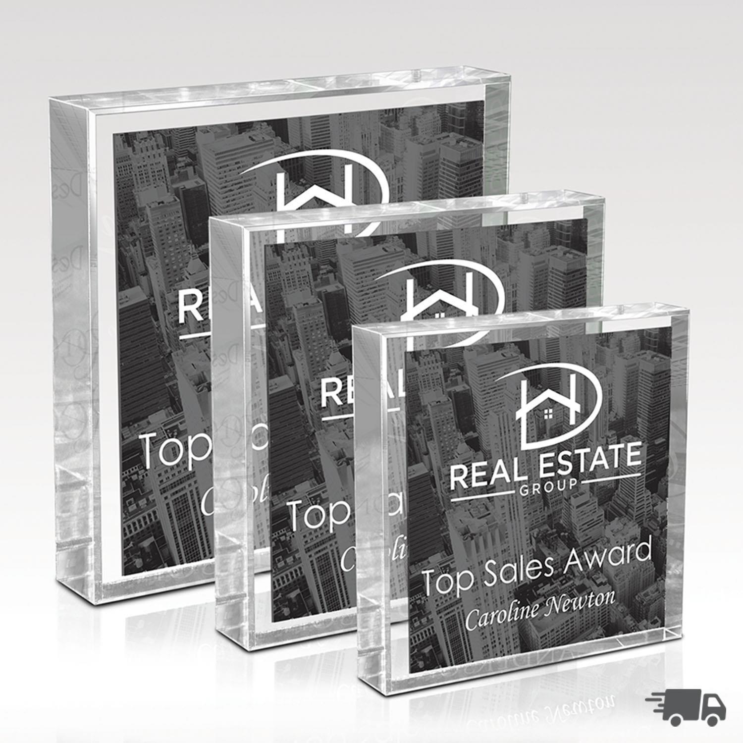 Picture of Square Acrylic Award 3x3"