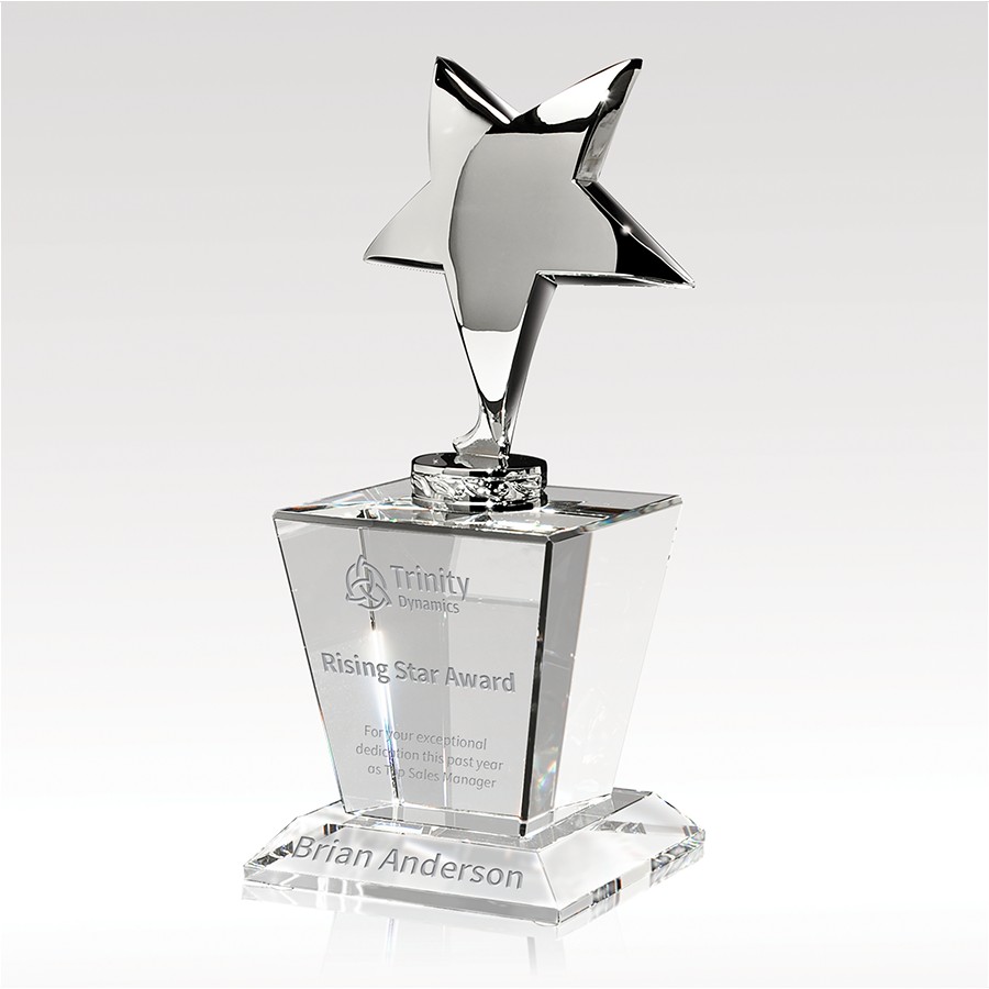 Picture of Star Crystal Award 9" Excelsior