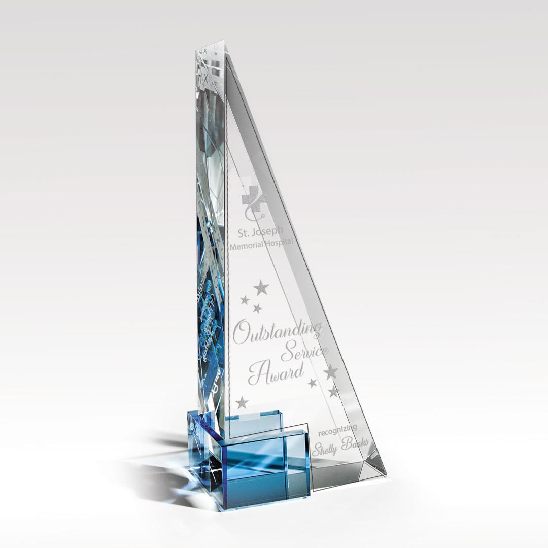 Picture of Aver 4x10 Crystal Award