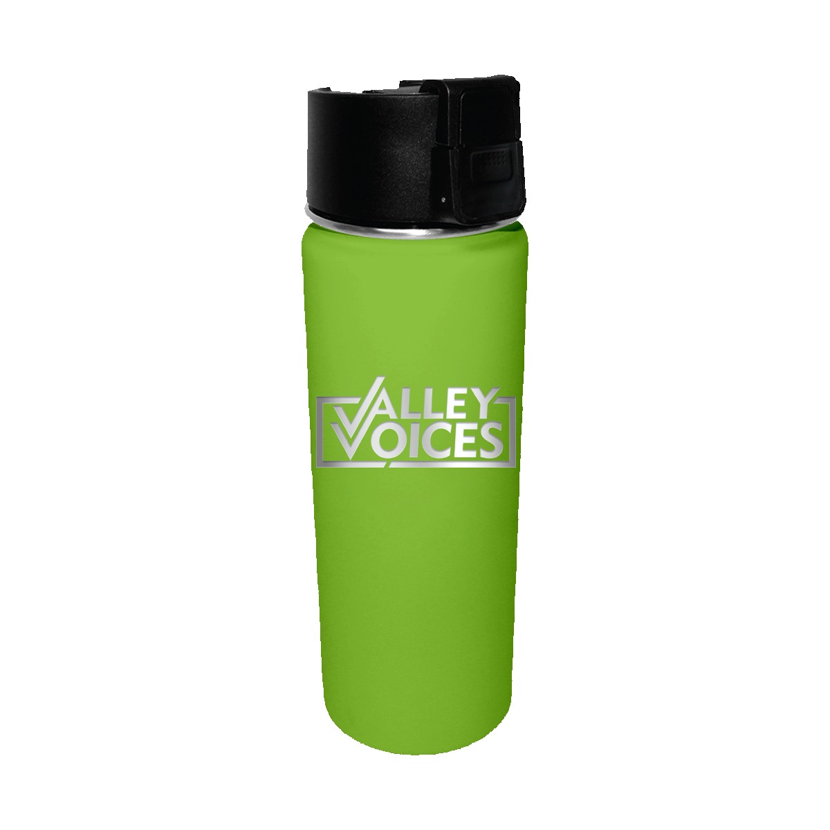 Picture of Halcyon® 20 Oz. Sport Bottle w/Push Button Lid, Laser, Standard