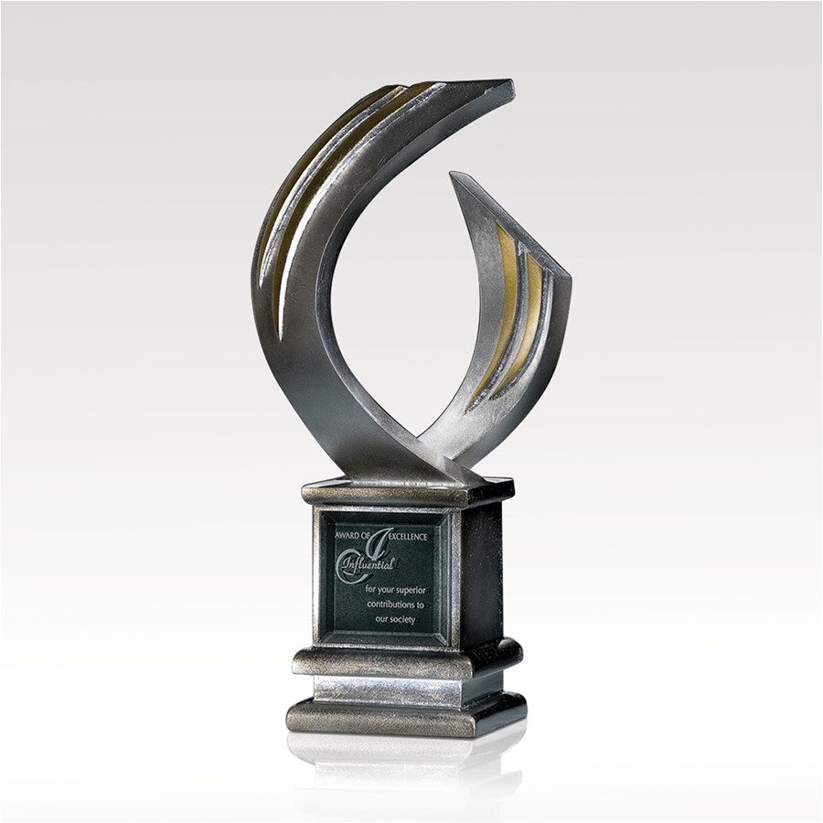 Picture of Vector Silver & Gold Award 16"