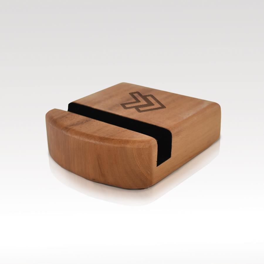 Picture of Mahogany Display Stand With 1 Slot