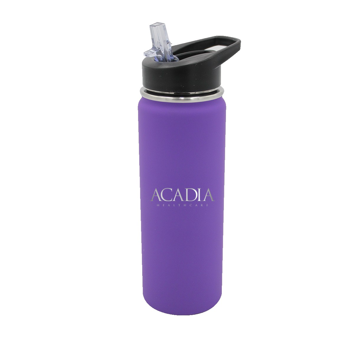 Picture of Halcyon® 20 Oz. Small Sports Bottle w/Flip Straw Lid (Laser Engraved)