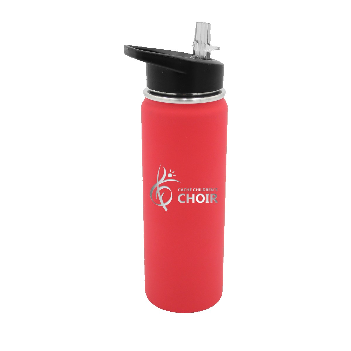 Picture of Halcyon® 20 Oz. Small Sports Bottle w/Flip Straw Lid (Laser Engraved)