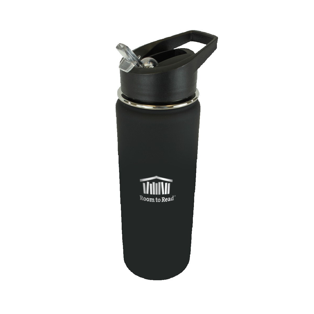 Picture of Halcyon® 20 Oz. Small Sports Bottle w/Flip Straw Lid (Laser Engraved)
