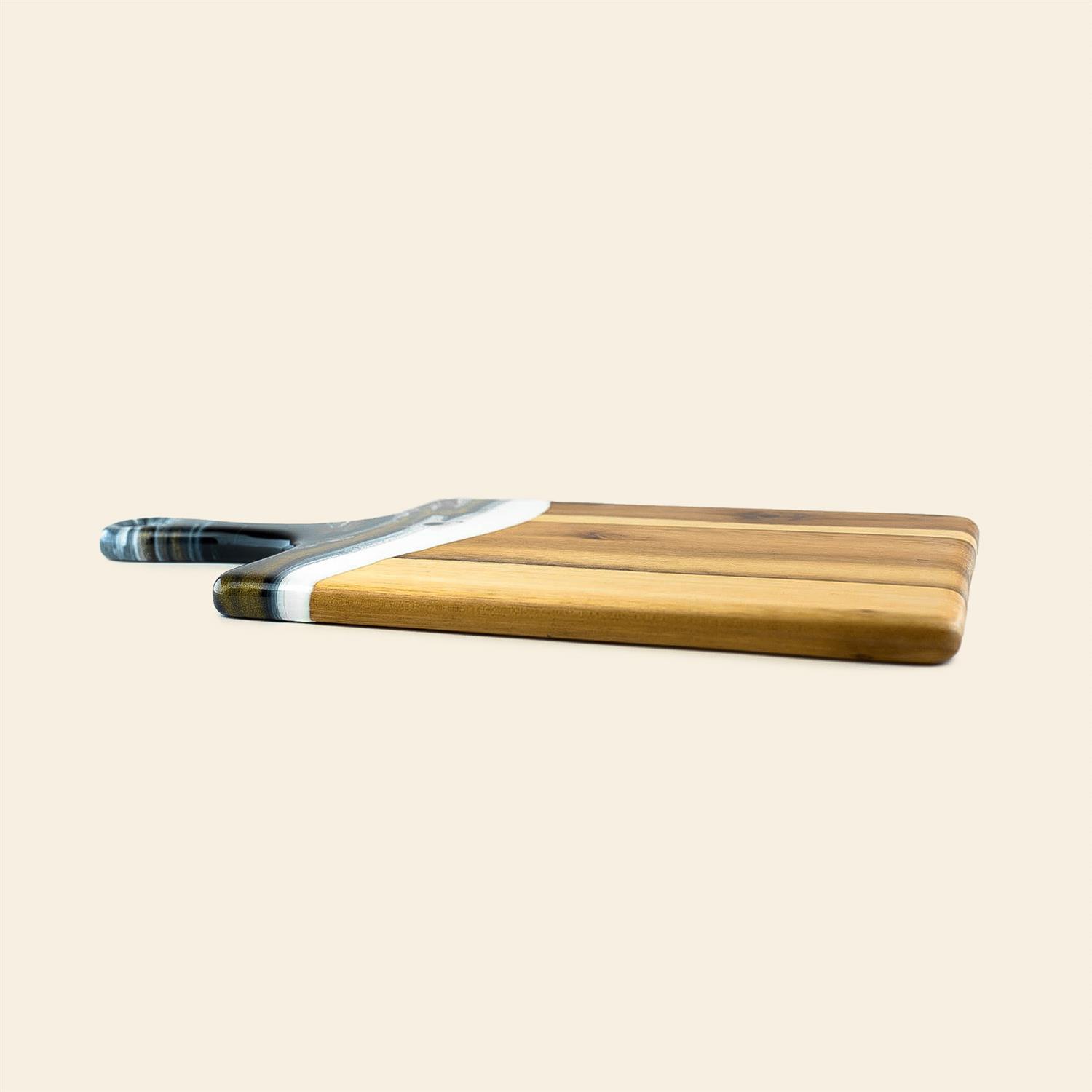 Picture of Rectangle Acacia Board w/ Handle 16"