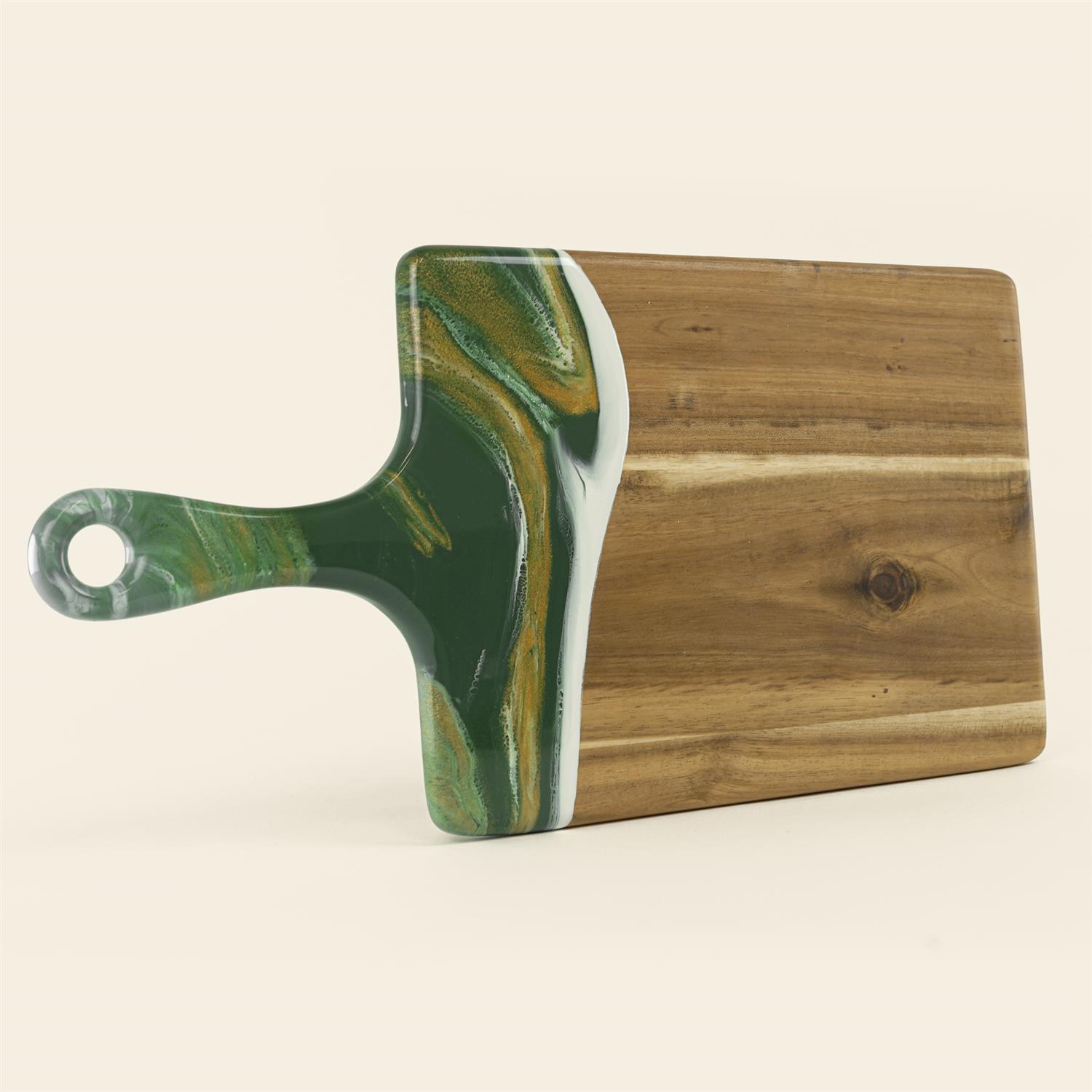 Picture of Rectangle Acacia Board w/ Handle 16"