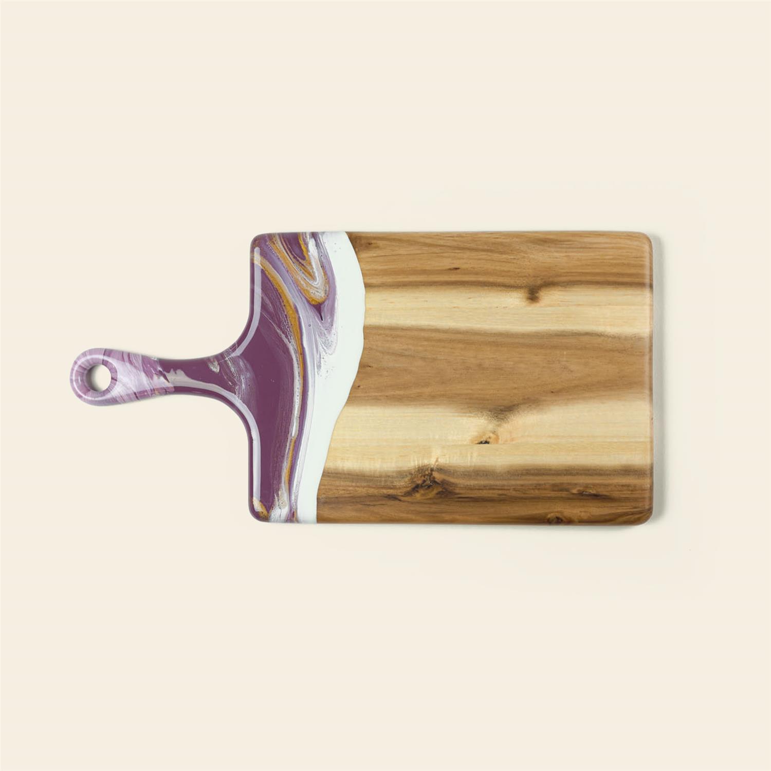 Picture of Rectangle Acacia Board w/ Handle 16"