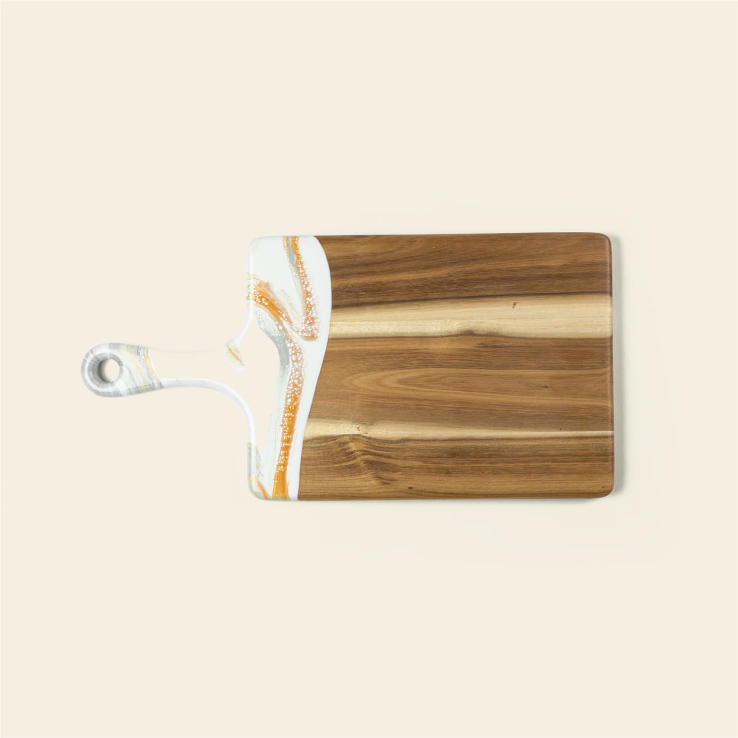 Picture of Rectangle Acacia Board w/ Handle 16"