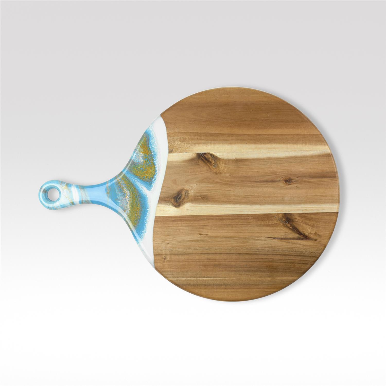 Picture of 12" Round Acacia Board w/ Handle