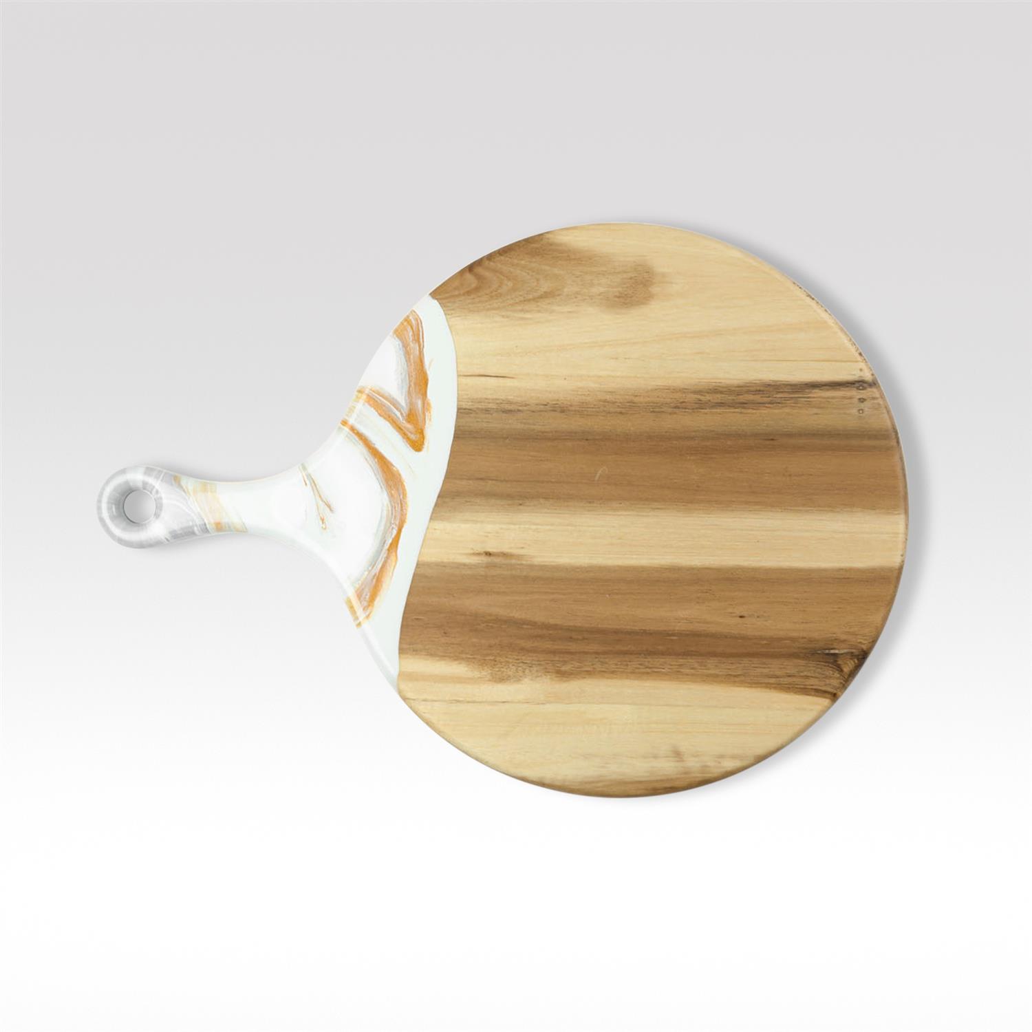 Picture of 12" Round Acacia Board w/ Handle