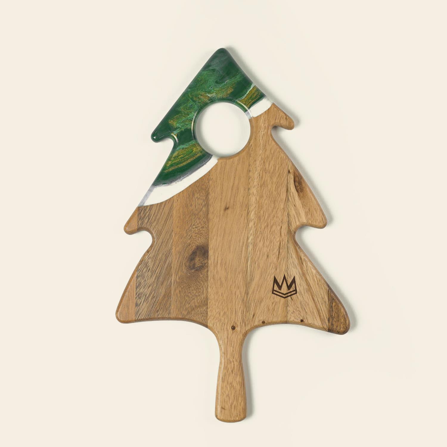 Picture of Christmas Tree Presentation Board 17" - Green