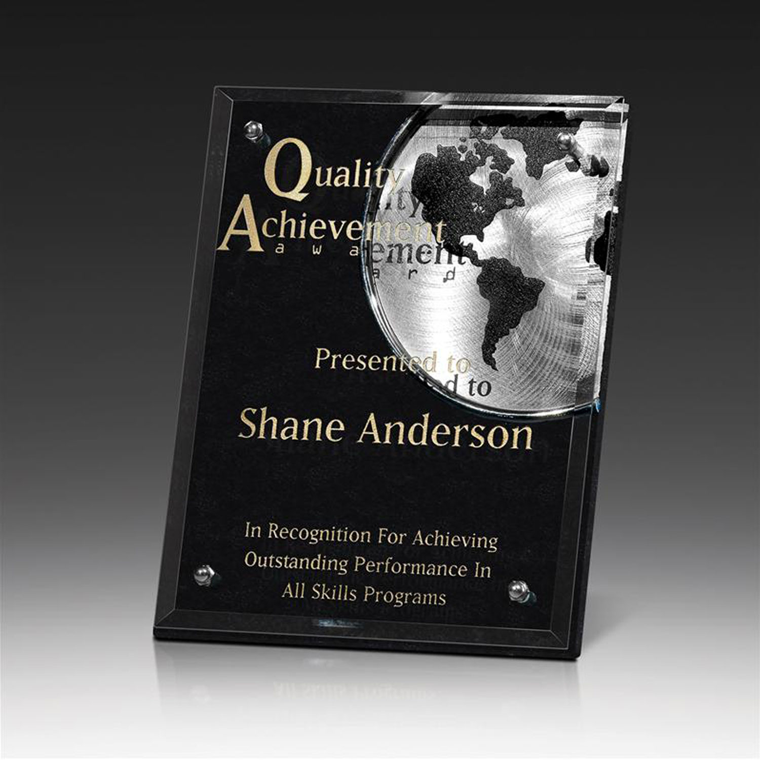 Picture of Silver Globe Award - Argent World