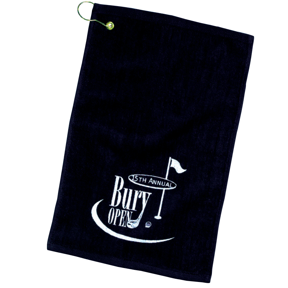Picture of Turkish Hemmed Colored Golf Towel (12"x17")