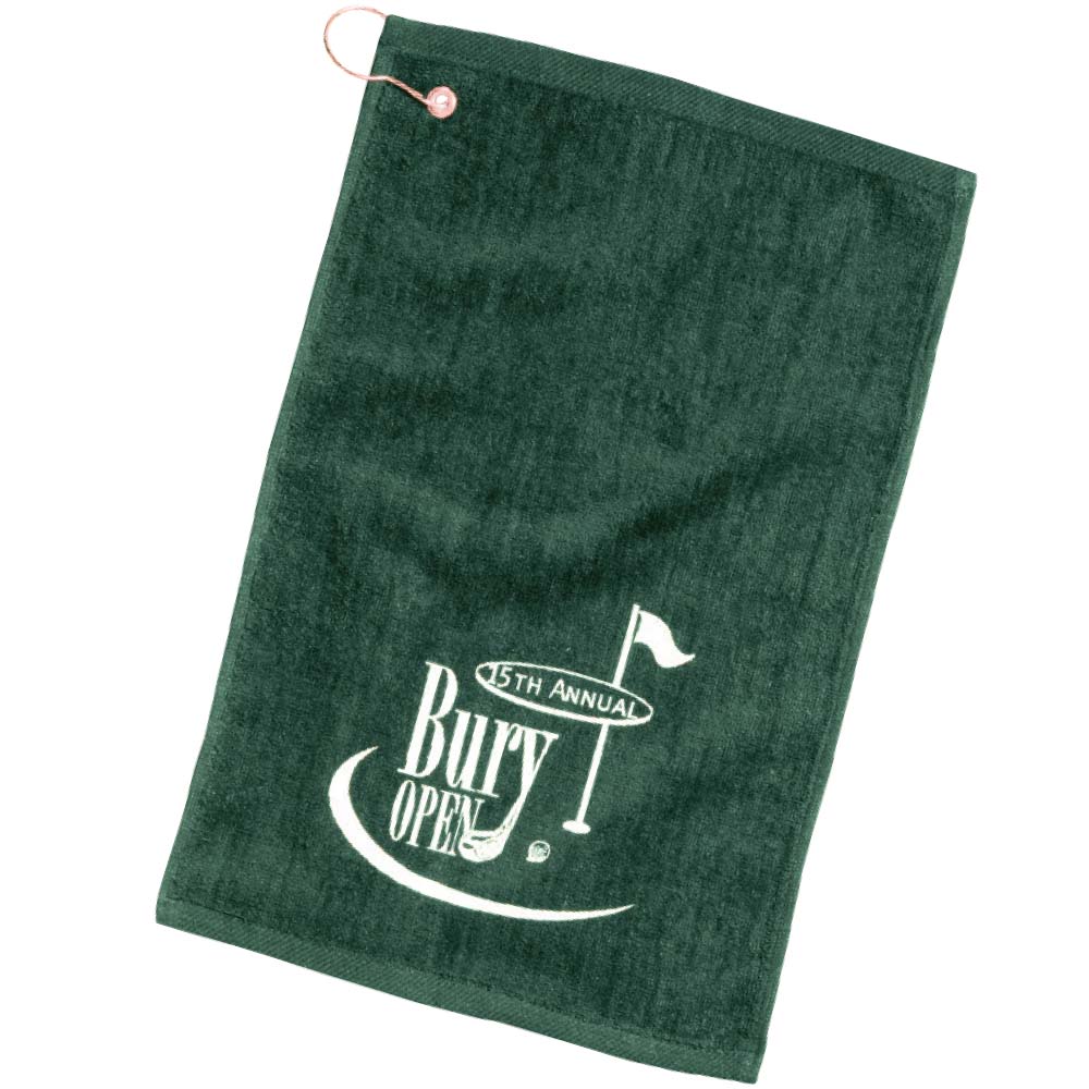 Picture of Turkish Hemmed Colored Golf Towel (12"x17")